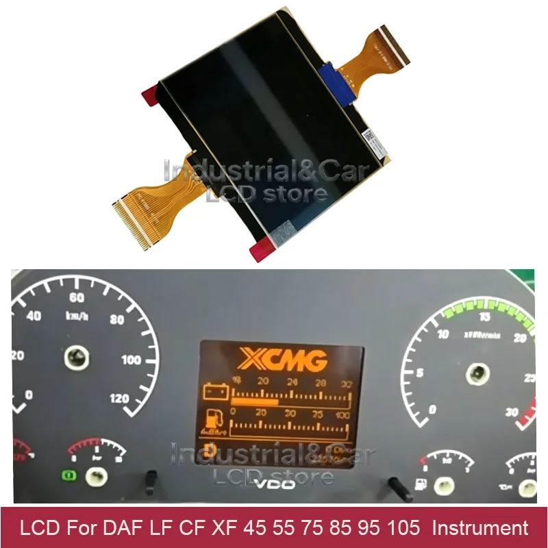 Truck Dashboard LCD TemasMD7 For DAF LF CF X 45 55 75 85 95 105 Temsa MD9 Instrument Cluster LCD Replacement 5010595267