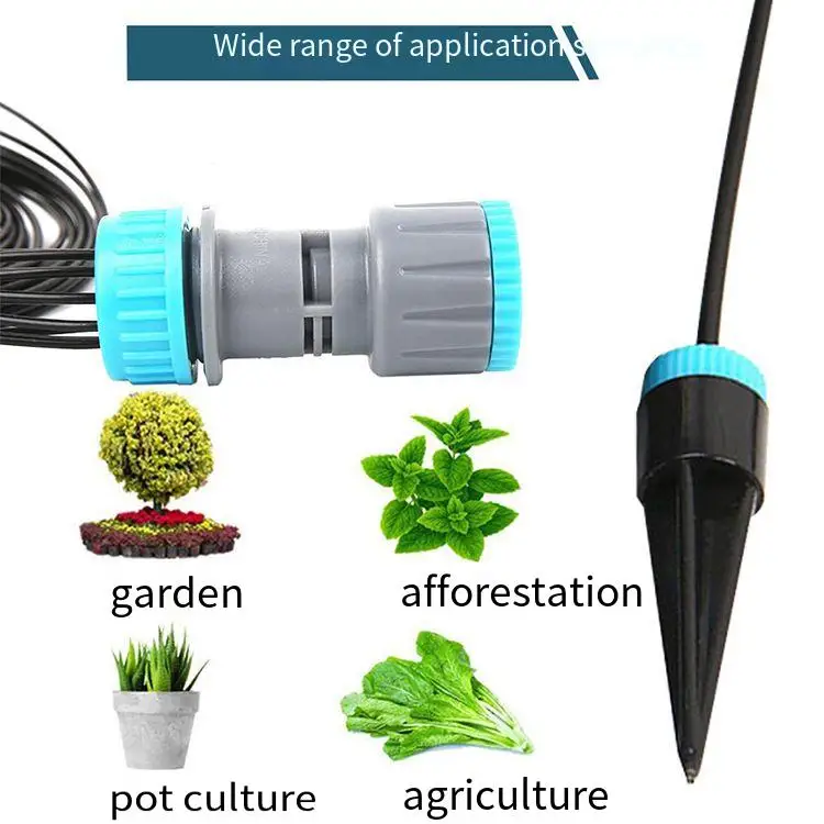 

1Set with 10 Adjustable Deluxe Automatic Garden Watering System - Efficient Drip Irrigation Dripper Heads for Pot Plants