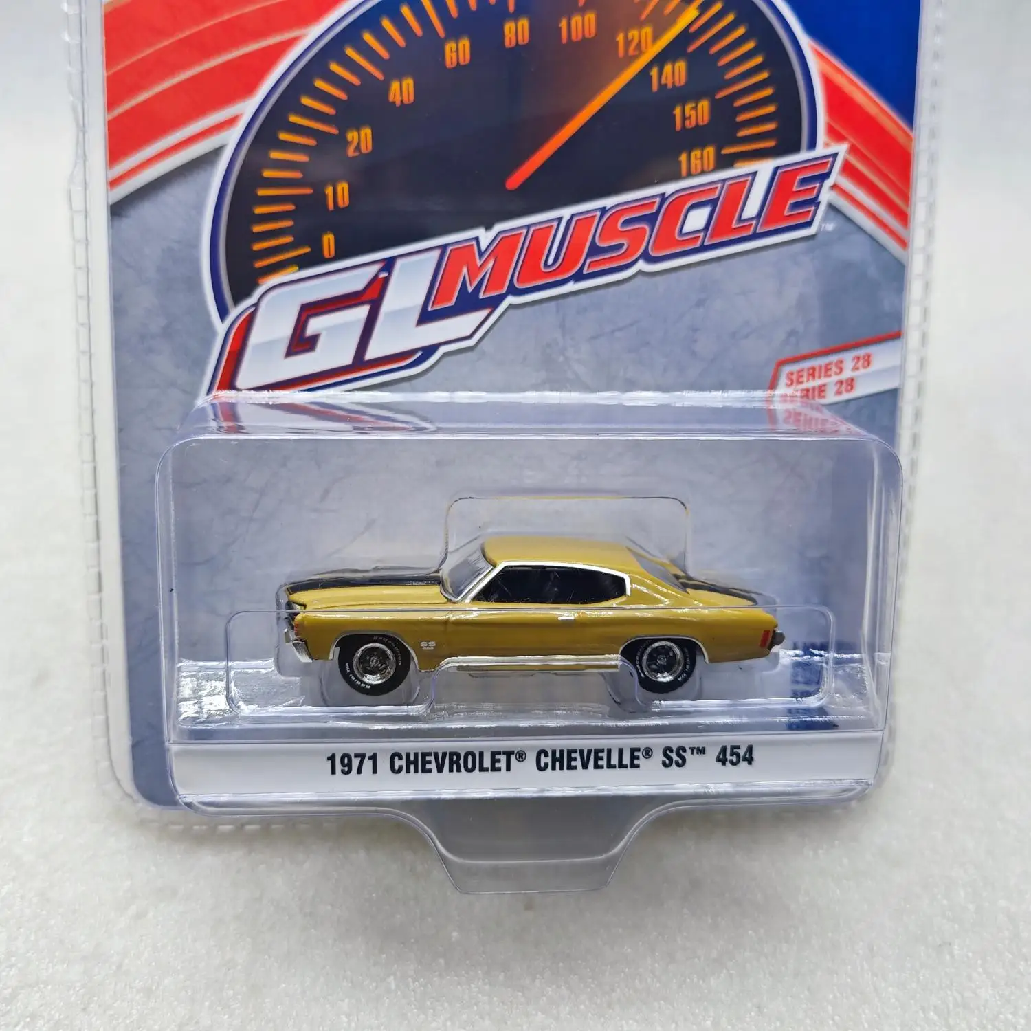 Greenlight 1:64 1971 Chevrolet Chevelle SS 454 liga simulação micro modelo de carro coleção decoração carro brinquedo presente