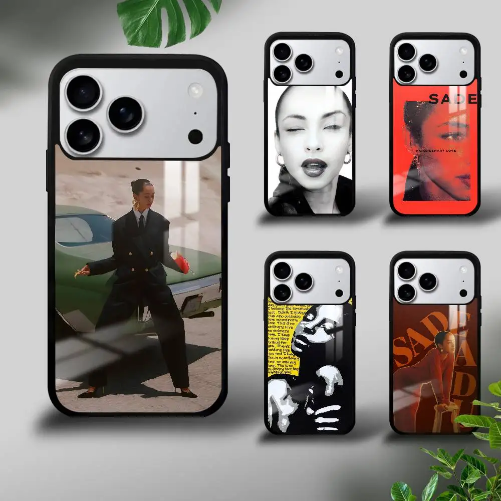 

Singer S-Sade Phone Case For iPhone 17 16 15 14 13 12 11 Pro Xs Max Mini Plus Celulares Hard Funda