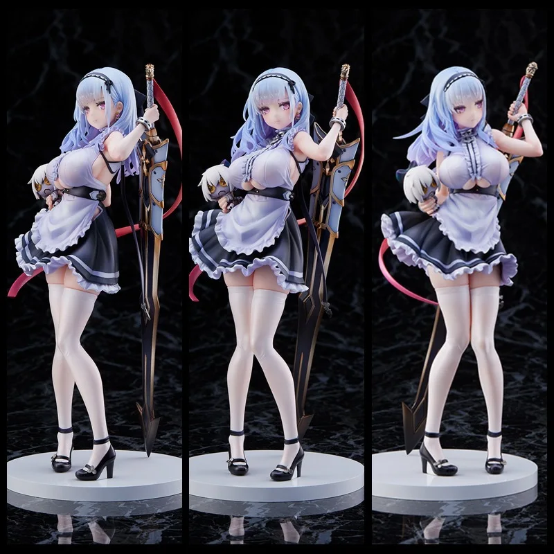Azur Lane periféricos de juego Light Cruiser Dido Light Armor versión Anime estilo Bishoujo figura en caja en traje de sirvienta figura de juguete
