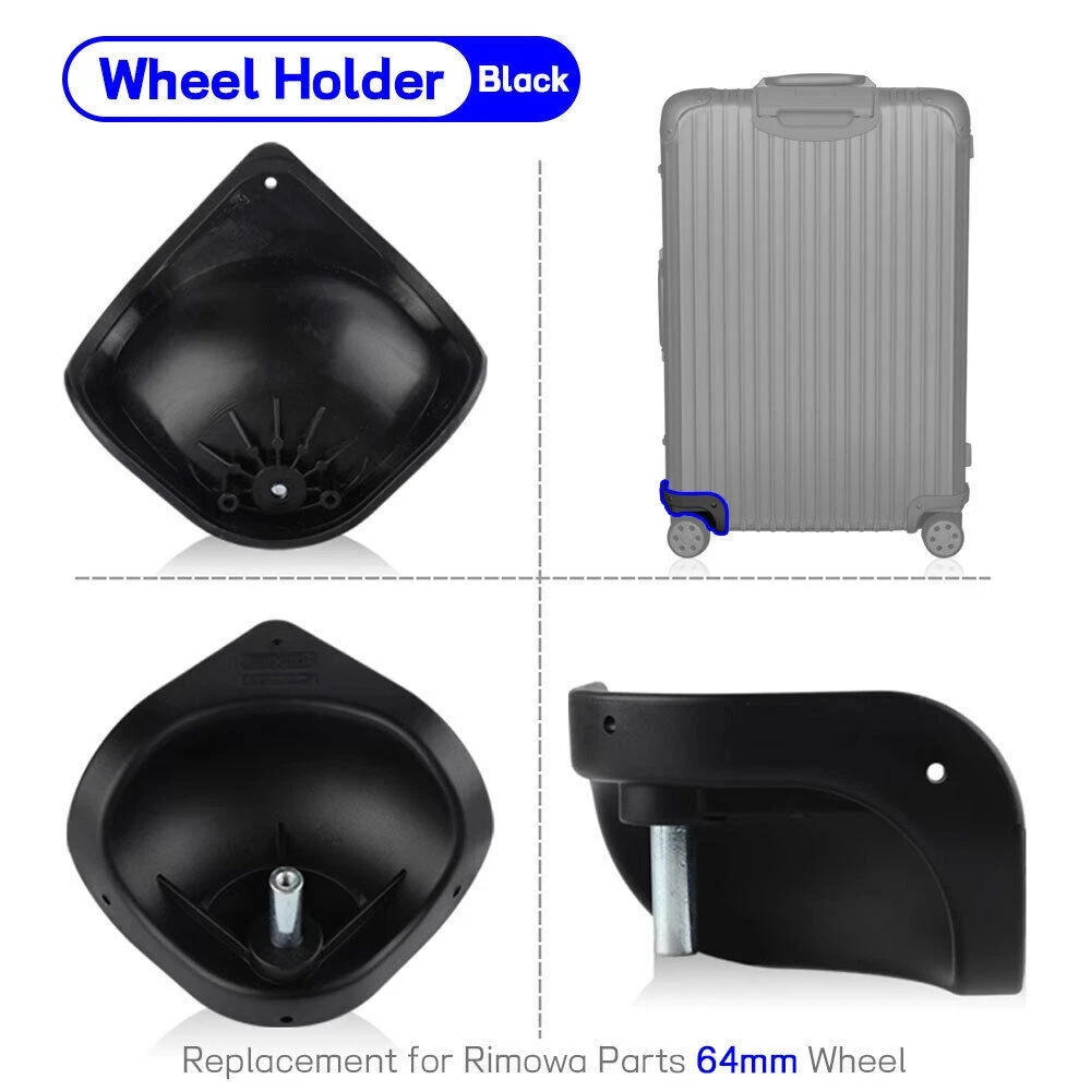 Luggage Accessories Replacement for Rimowa Wheels Fixed Bace Repair Suitcase Wheel Arch Travel Suitcases Organizer Baces