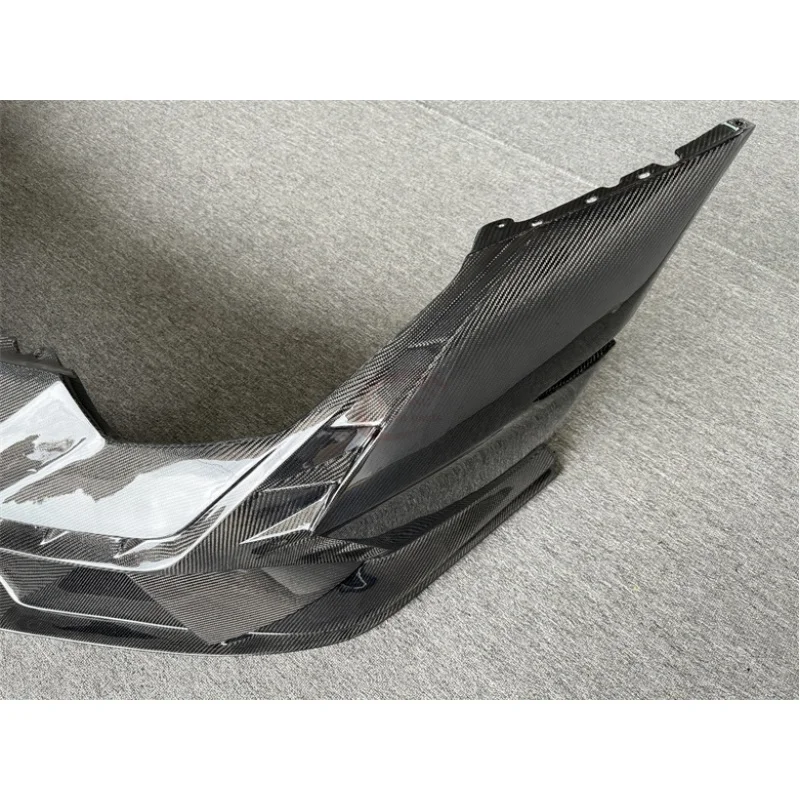 

For Lamborghini Huracan LP610 LP580 EVO Tecnica Style Carbon Fiber Front Bumper Body Kit