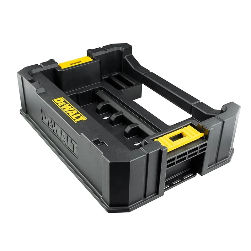 DEWALT DT70716 BOX COMPATIBLE WITH TSTAK SYSTEM Caddy Case Connectable INTEGRATED TRANSPORT HANDLE Black/Yellow Tool Box