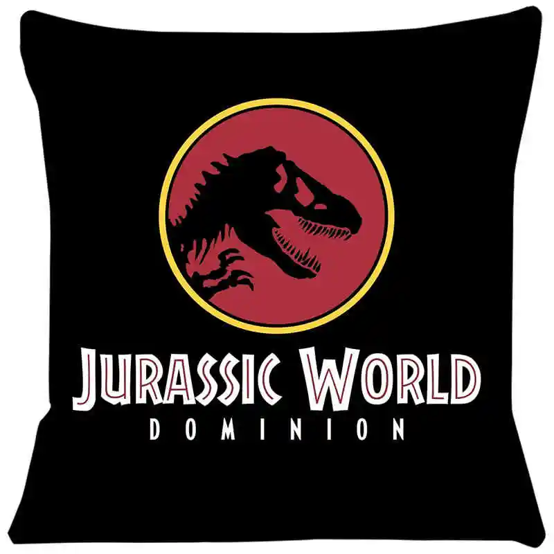 Cushion Cover for Sofa Jurassic Park Pillow Case Cover Seat Car Throw Pillowcase 45X45cm For Home Decorative SJ-501