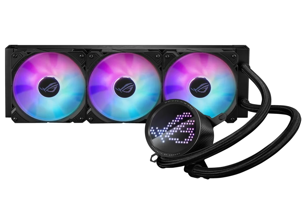 2023 Hot Sale ROG RYUO III 360 ARGB Water Cooler For Gaming Computer Cpu Liquid Cooler rog ryujin 360