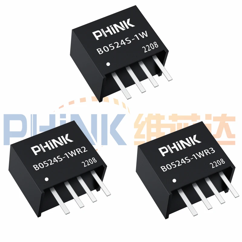 1PCS brand new original B0524S-1W R2 R3 B0524S 1W B0524 5V to 24V isolated boost power module