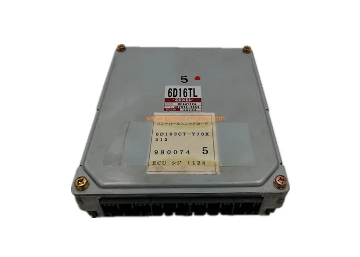 SK330-6E Graafmachine Onderdelen 6D16TL Motor ME441124 Controller Computer Board Control Unit Panel 407915-2852