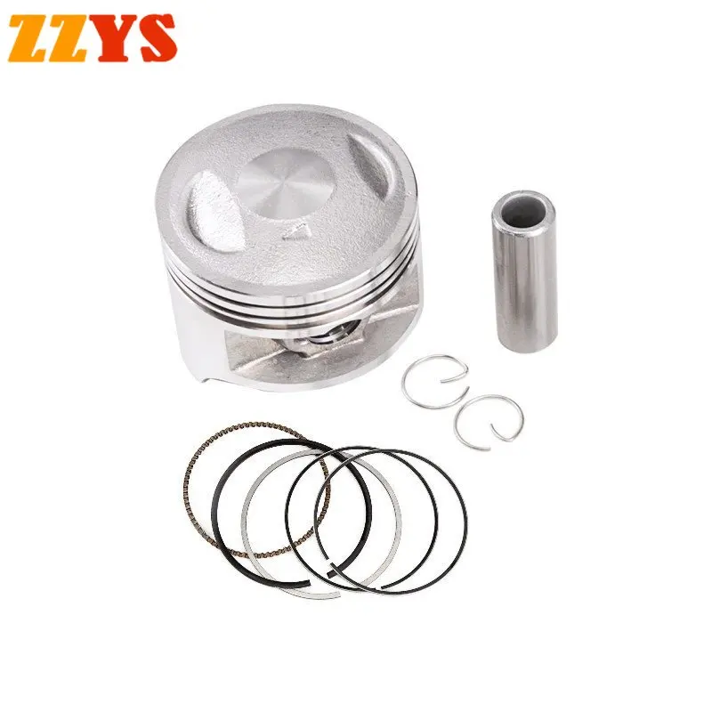 Piston STD 66mm +0.25 66.25mm 66.5mm 66.75mm 67mm for Suzuki DR200 DF200 GS200 Motorcycle Piston Rings Motor Bike GS DF DR 200