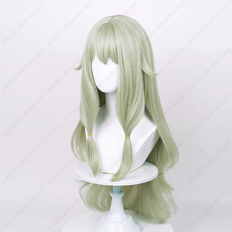 Anime Kusanagi Nene Cosplay Wig Women 80cm Wavy Wigs Heat Resistant Perucas Synthetic Hair