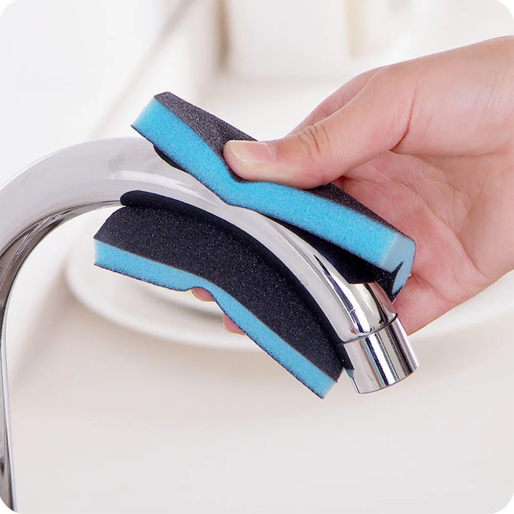 8 pezzi 120-1000 grana tamponi abrasivi in schiuma di alta qualità strumenti di macinazione lavabili spugne abrasive blocco pad carta vetrata detergente da cucina