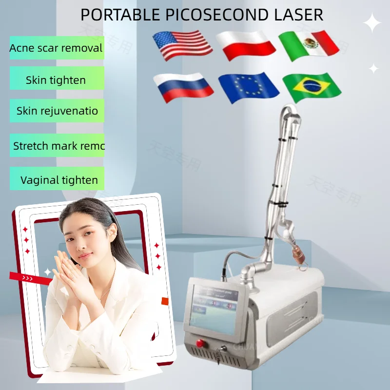 Professional Portable 4D Fotona Mini CO2 Fractional Lase Machine For Stretch Marks Skin Treatment Device