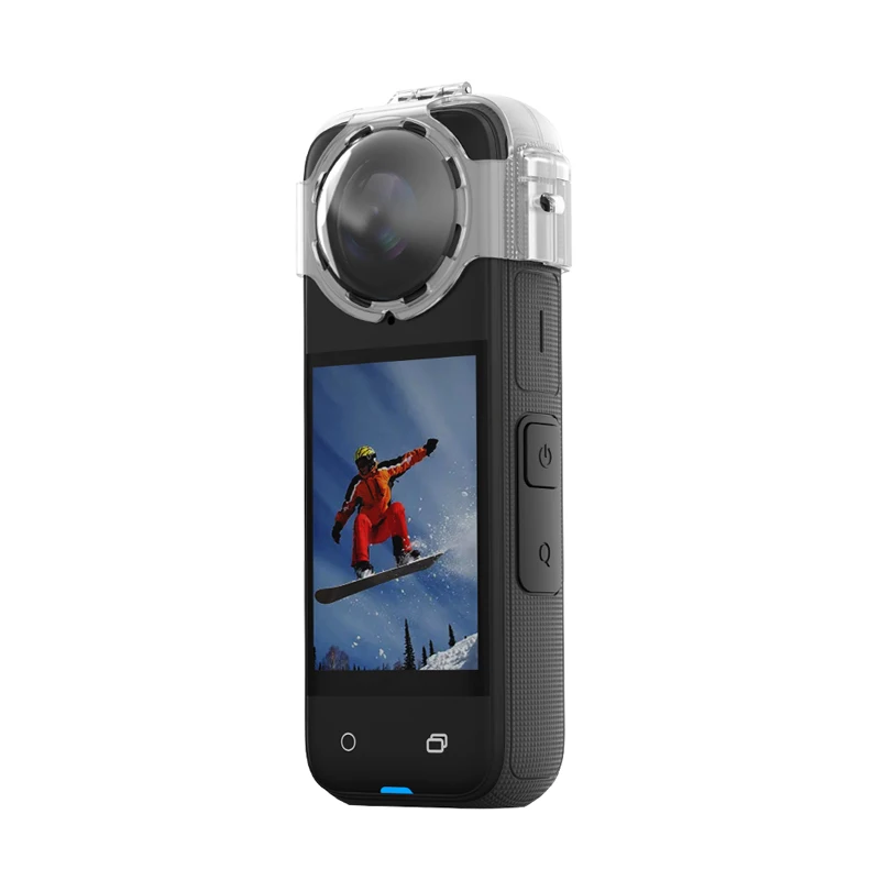 For Insta360 X4 Transparent Anti-fog Lens Cover Protective Cap Action Camera Lens Guard Protector for Insta360 X4 Accessories