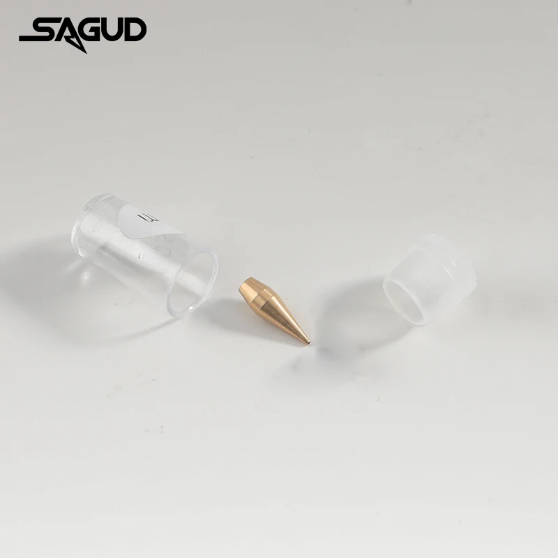 SAGUD Airbrush Nozzle Needle Accessories Spray Gun Cleaning Repair Tool Kit Needle Nozzle Cap Replacement Parts Tools for SD-182