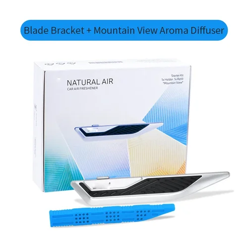 Imagen 2 del producto Ambientador de aire para coche con forma de hoja nueva para BMW, difusor de Perfume con olor a estilo, ambientadores con Clip Parfum