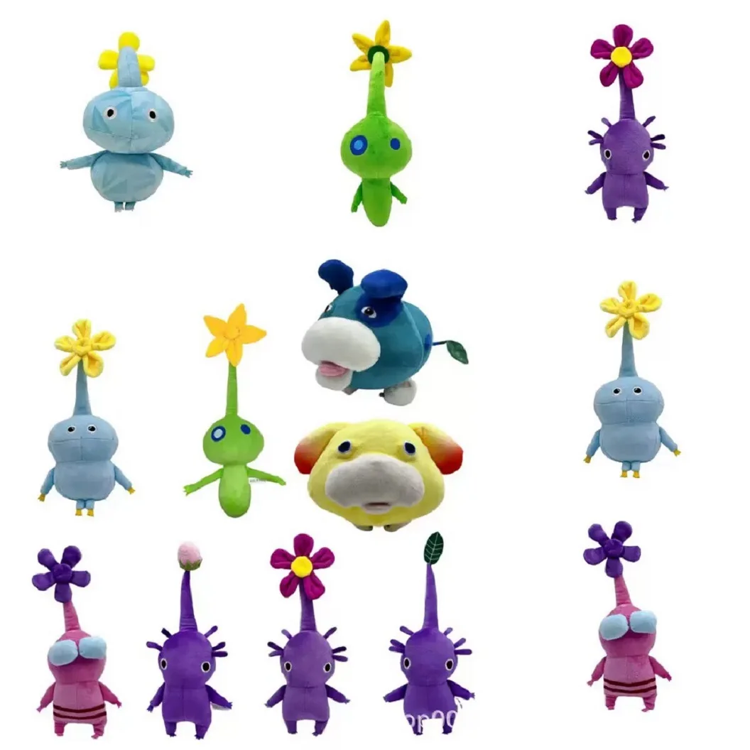 

Hot Ice Pikmins Stuffed Animals Rock Pikmins Plush Blue Pikmins Plushies Pikmins 4 Plush Dog Doll Toy Plant