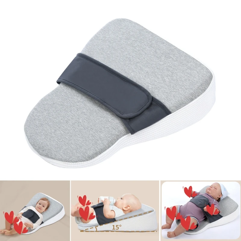 Upgrades Moisture wicking Baby Prevention Pad Breathable Baby Spit up Prevention Pad for Correct Feeding Position