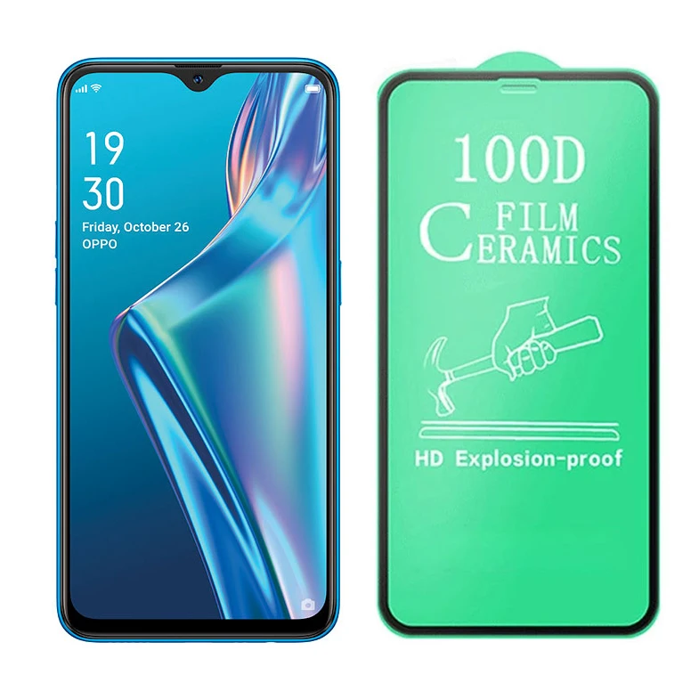 Film en céramique souple et transparent pour OPPO, protecteurs d'écran conviviale rés, film à couverture complète, pas du verre, A5 A9 2020 A5S A11 A11X A11K A12 A12s 256