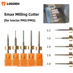 LODDEN Tandheelkundige freesgereedschappen voor Ivoclar PM3/PM5 Lithium Disilicaat Slijpen D3 Schacht CAD CAM Slijpboortjes Laboratoriummaterialen