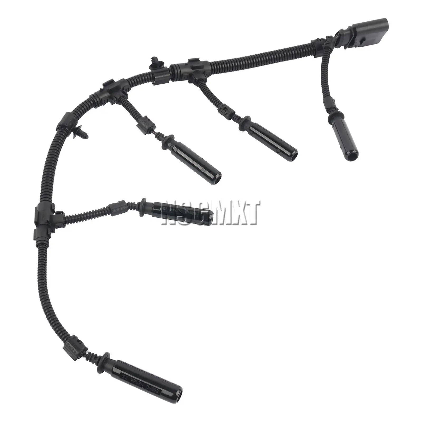 AP01 cablaggio a ponte con candeletta per VW Transporter 2.0 2.5 TDI 2003-2010 muslimb 070.971.277, 070 971 277 B