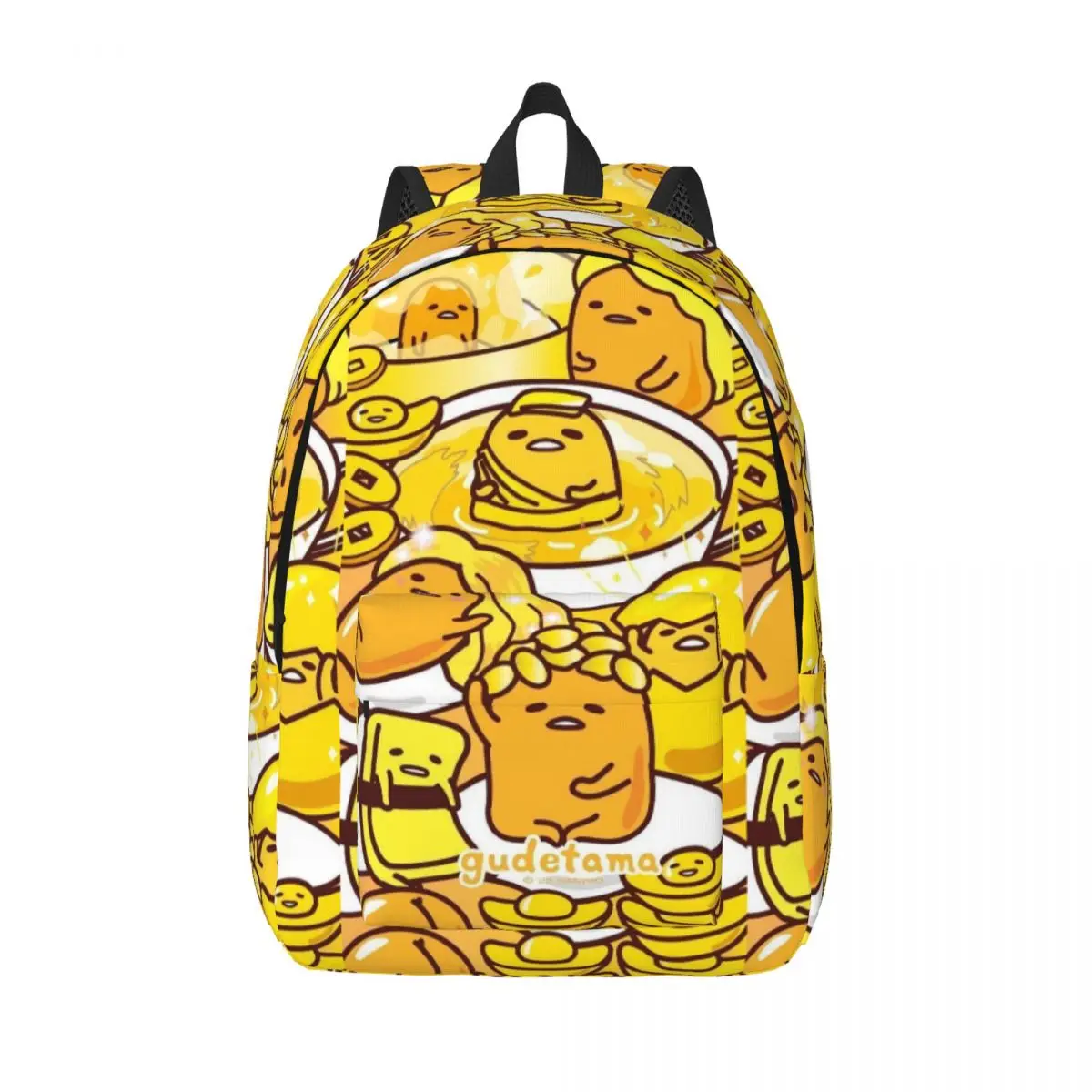 

Гудтама милое яйцо мультфильм для подростков, школьные сумки для книг, рюкзак для начальной школы, колледжа на открытом воздухе