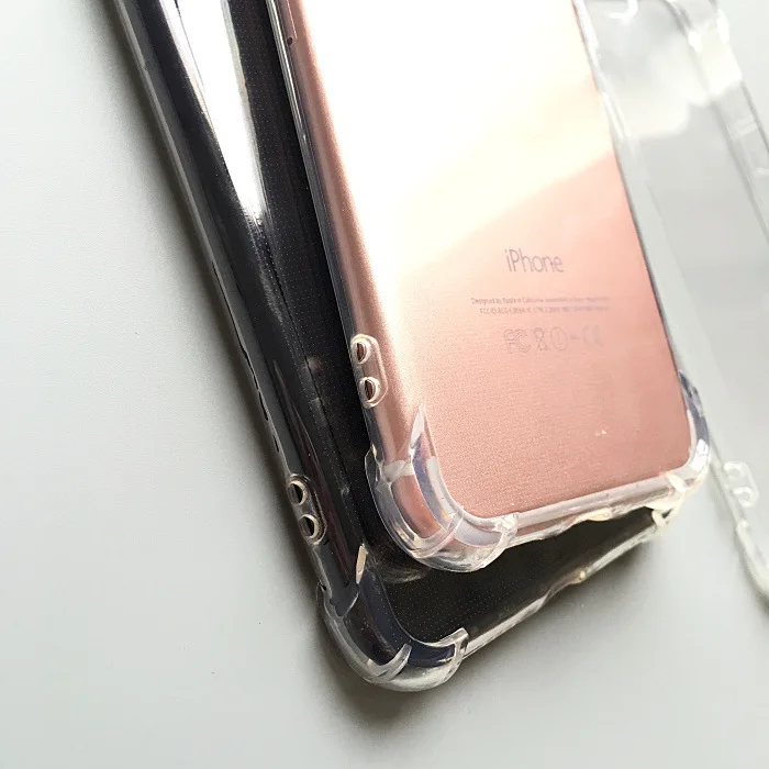 Clear Soft Case for iphone 5 5s 6s 6 7 8 Plus X XR XS 11 12 13 14 Pro Max SE 2020 Clear Anti-knock Dropproof Protection Case