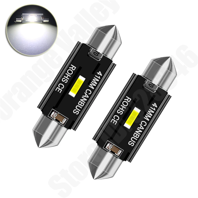 1x CSP 1860 C5W светодиодный автомобильный светильник 31 мм 36 мм 39 мм 41 мм гирлянда для чтения авто салон купольный светильник двери багажника автомобиля лампа 6000k DC12V