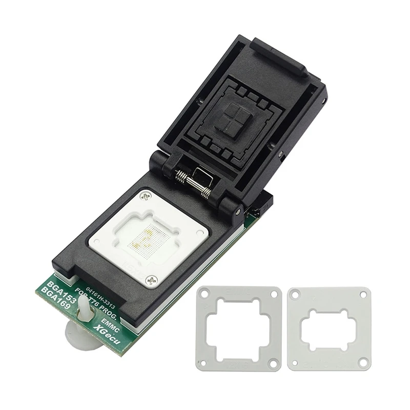 EMMC BGA153/BGA169 Chip Adapter Set For T76 Rogrammer, Secure Encryption