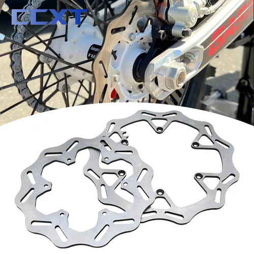 Disco de freno delantero y trasero para motocicleta, Rotor de 260MM y 220MM para XC SX SXF TPI, seis días, KTM EXC EXCF para Husqvarna TC FX TX FE TE FC
