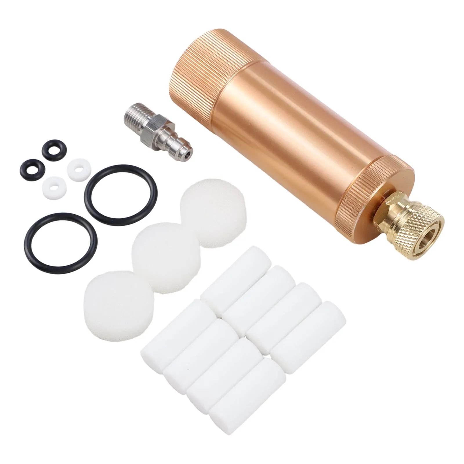 

Водоотделитель масла для воздушных насосов высокого давления Разъем M10 * 1 4500 фунтов на квадратный дюйм Эффективная фильтрация и простая установка