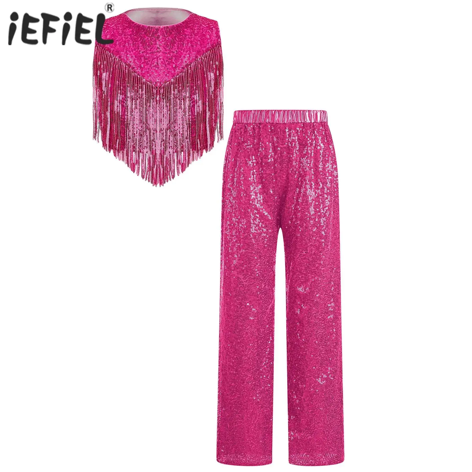 criancas-meninas-2-pecas-70s-conjuntos-de-danca-discoteca-jazz-desempenho-palco-traje-roupas-cintura-alta-calcas-soltas-com-borla-terno-superior