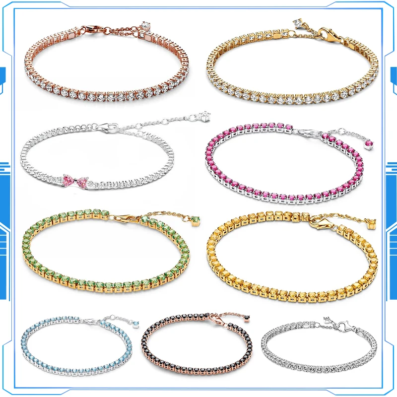 

Hot Selling 925 Bracelet Small Size Adjustable 16-18cm Large Size Adjustable 19-21cm Suitable For Festival Wear Accessories