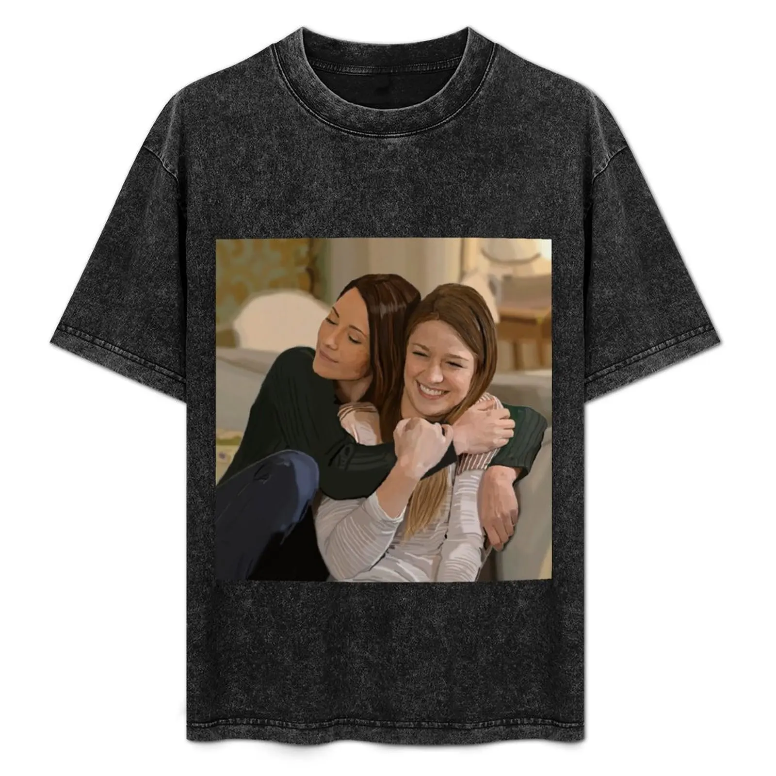 

Danvers sisters T-Shirt Basic Solid Color Casual Tee Shirt