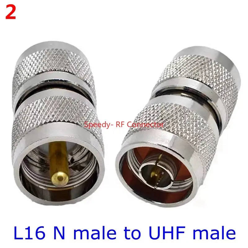 1Pcs PL259 SO239 SL16 UHF Stecker SO239 PL259 Zu BNC SMA N Typ Rechten Winkel Männlich Weiblich Adapter RF schnelle Lieferung Kupfer Messing