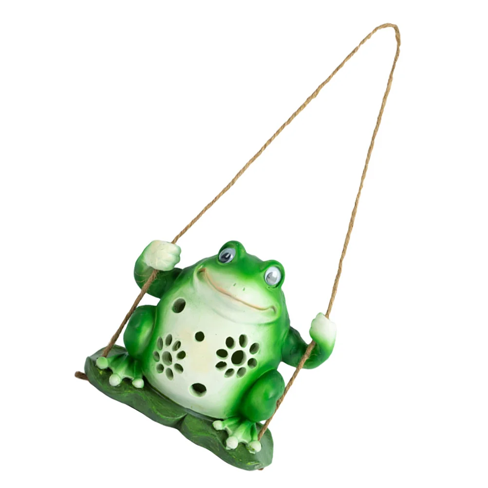 

1Pcs Frog Shaped Solar Light Resin Hanging Outdoor Light Garden Decor Solar Powered Yard Lights Outdoor Party Decorative