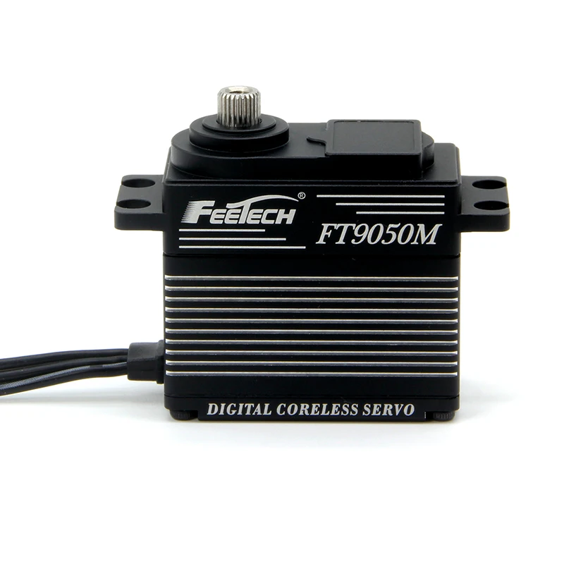 

2026 Customized Servo 7.4V 50kg.cm Titanium Gear 180 Degree Coreless Servo for 1/8 1/10 1/12 RC Car HSP Baja Boat Robot HS-7955T