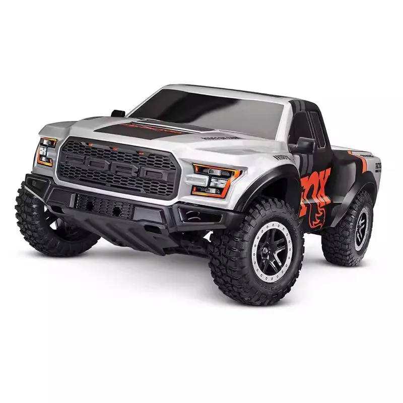 Traxxas 1/10 F-150 Raptor RTR Short-Course off-road elektrische vrachtwagen met snelsluiting # 58394-4 Borstelloos RC-autospeelgoed voor jongens