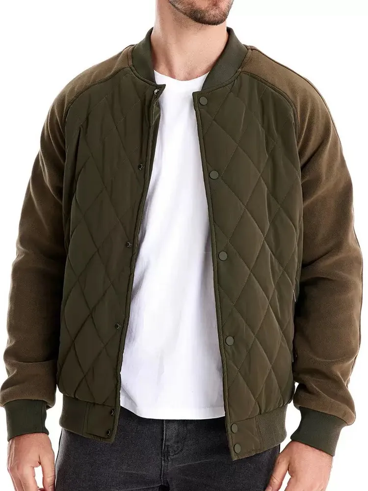 

Winter New Fashionable Trendy American Retro Plus Cotton Thick Warm Jacket Men's Loose Sports Large Size High Quality Jacket