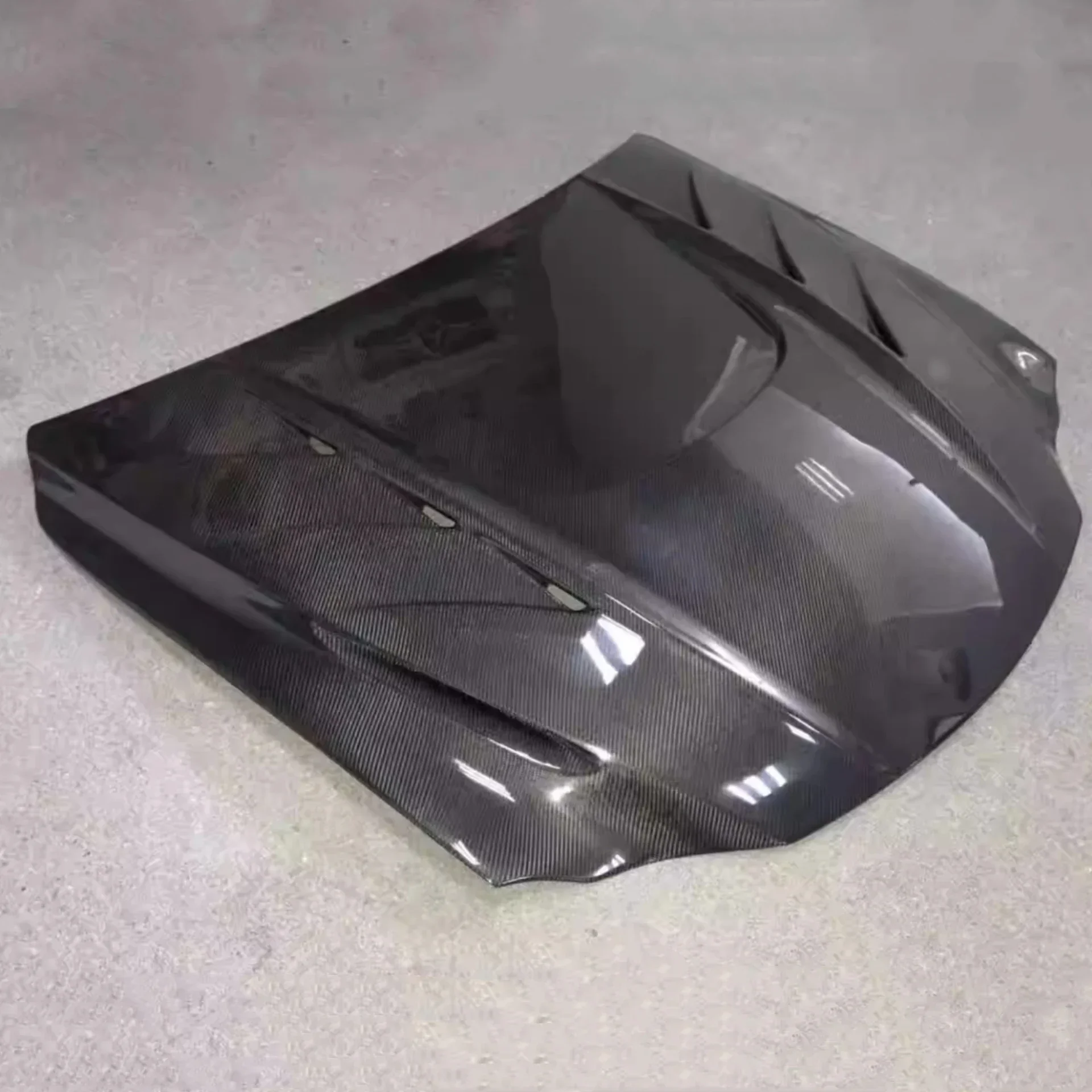 

Обвесная крышка двигателя из углеродного волокна для Lexus IS200T IS250 IS300, полимерный капот, легкие автомобильные аксессуары