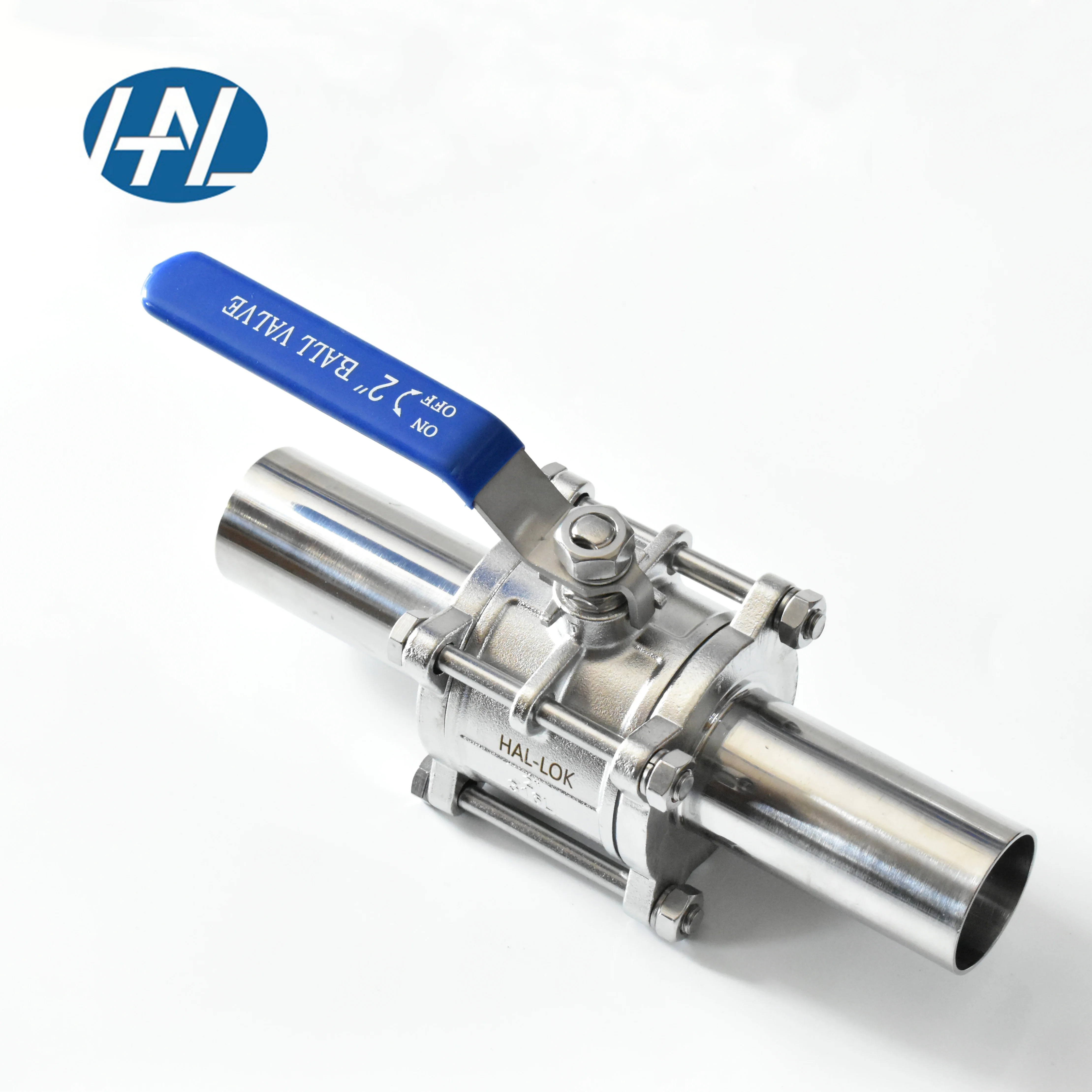 

Высокочистотный 3-ПК удлиненный шаровой кран для стыковой сварки, ручной 1/2 8-дюймовый длинный конец стыковой сварки, вода, газ, масло, общий OEM, настраиваемый