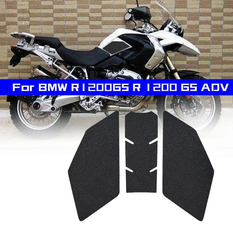 Motorcycle Non-Slip Side Fuel Tank Stickers Waterproof Pad Rubber Sticker FOR BMW R 1200 GS R1200GS ADV2004-2013 2006 2009 2012