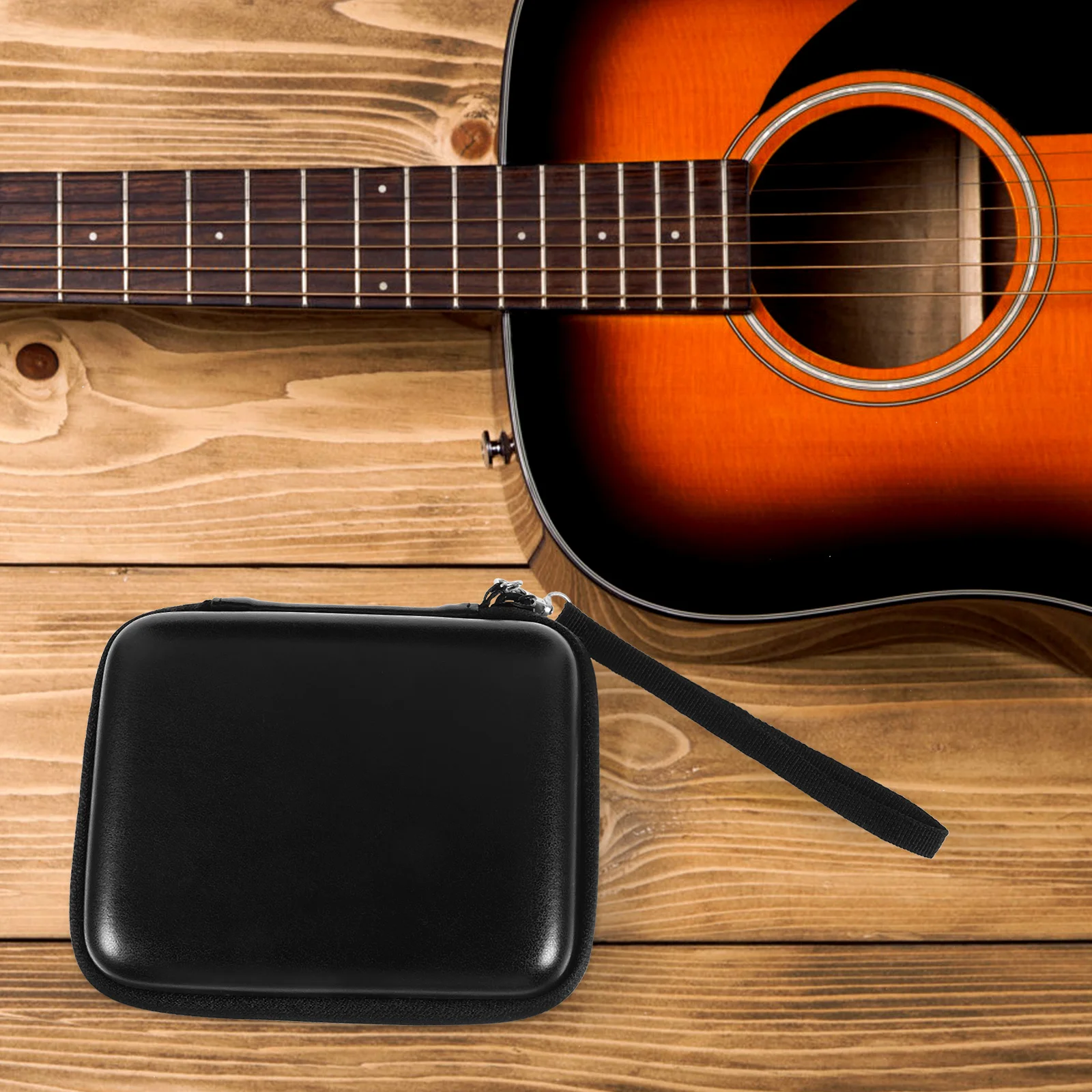 

Guitar Pick Storage Case Large Capacity Durable Stylish Portable Pick Holder Sleek Fashion Guitar Accessories Picks Holder