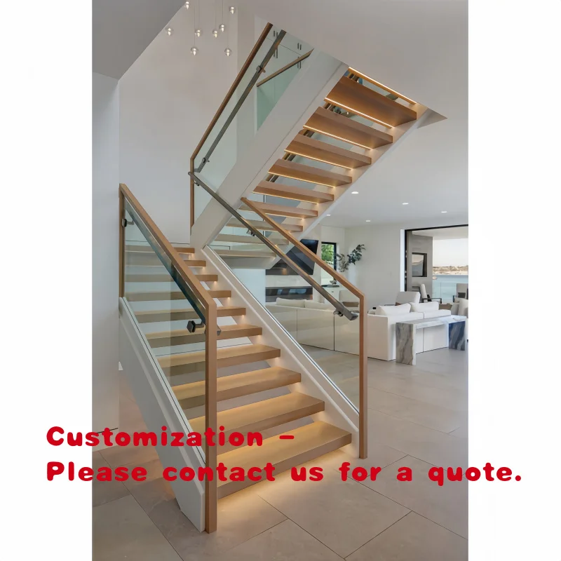 

Современный дизайн стеклянных лестниц Tanlong: ступени для внутренних помещений