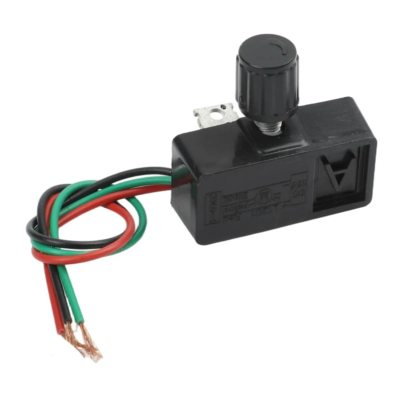 12V DC Electric Sprayer Governor Switch Adjustable Controller for Water Pumps Up to 70W with Color Coded Terminals