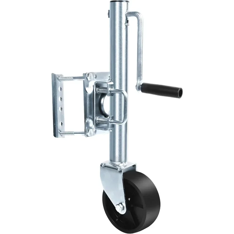 

home.10" Lift Rear Swing Trailer Jack with Single Wheel - 1000 lb. Capacity