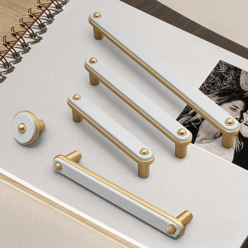 

96 128 192 мм современный простой белый черный шкаф дверная ручка пятно латунный ящик обувной шкаф комод ручка винного шкафа