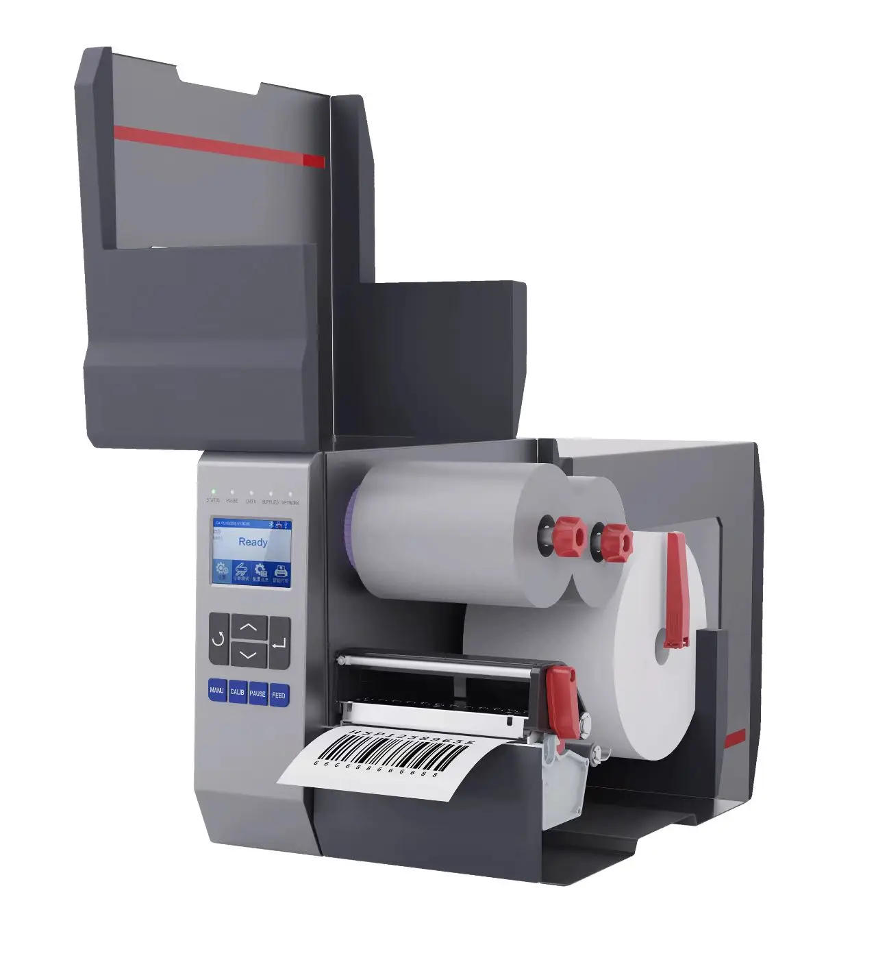 HPRT IQ4 Industrial Label Printer 203dpi/300dpi Black and White Self-Adhesive Barcode Thermal Transfer Printer