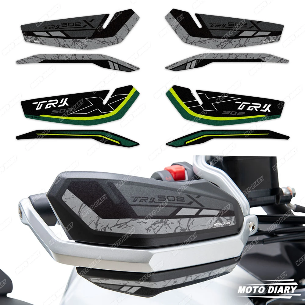 Motorcycle Handguard Stickers Hand Guard Shield Protection Decals Kit For Benelli TRK502 TRK 502 X TRK 502X 2020-2025 2024