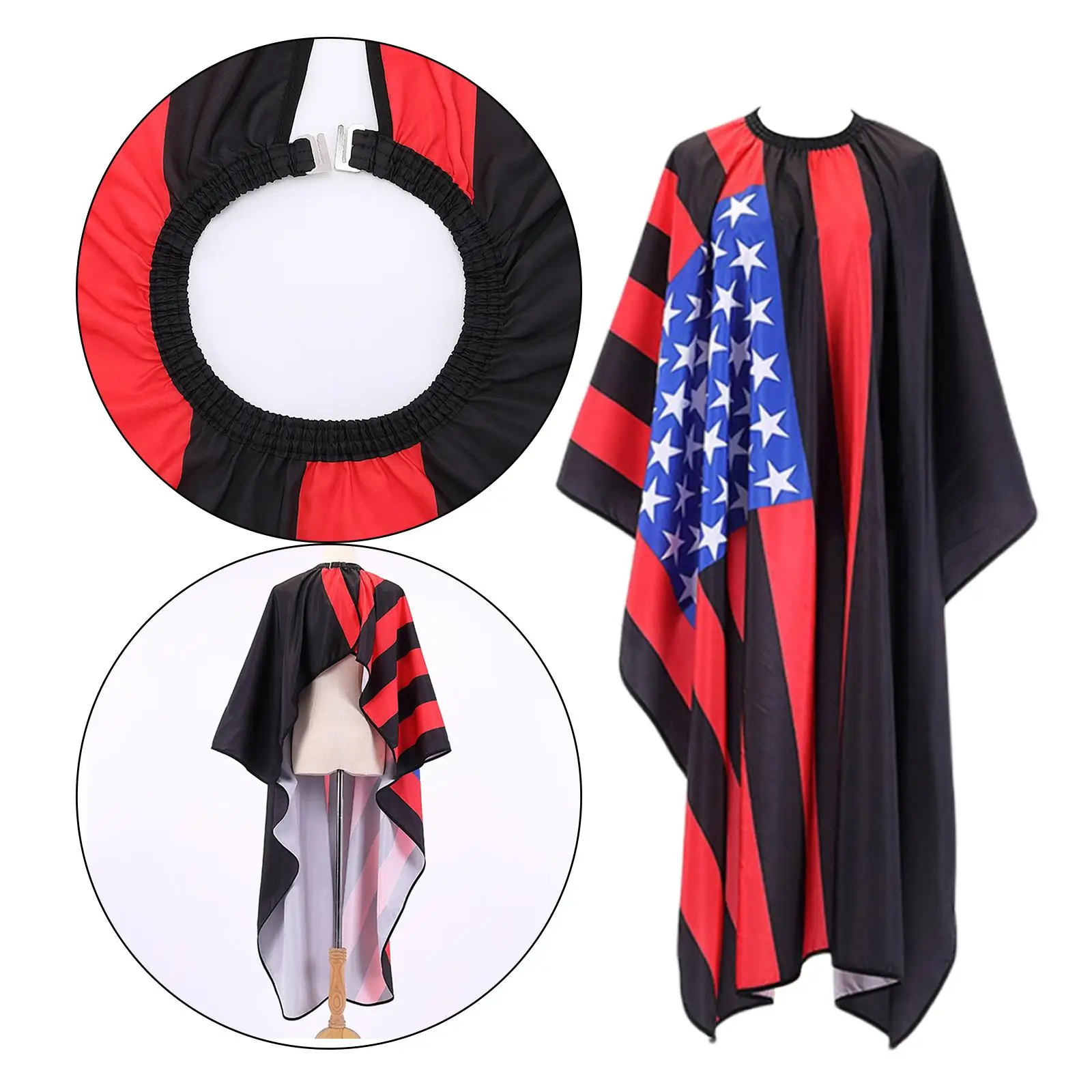 

Haircut Capes Cloth Waterproof Perming Non Sticky Hair for Home Haircut