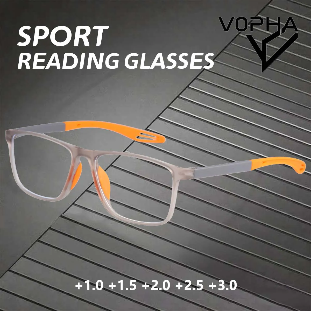 1PC TR90 Anti-blue Light Ultralight Reading Glasses for Men And Women Sports Farsight Eyewear Optical Glasses